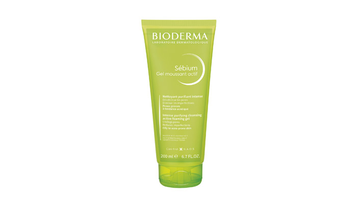 bioderma gel moussant actif