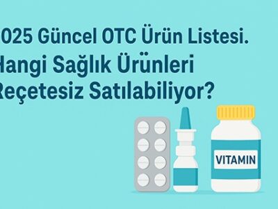 2025 OTC ürün listesi - reçetesiz satılan sağlık ürünleri hakkında bilgilendirici görsel