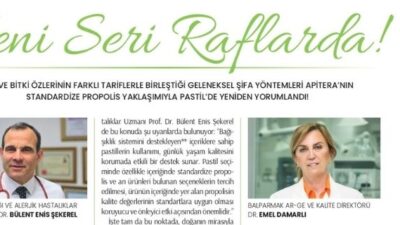 Apitera Pastil Propolis Yeni Seri Tanıtımı - Uzman Görüşleri ile Prof. Dr. Bülent Enis Şekerel ve Dr. Emel Damarlı