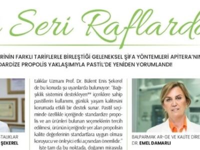 Apitera Pastil Propolis Yeni Seri Tanıtımı - Uzman Görüşleri ile Prof. Dr. Bülent Enis Şekerel ve Dr. Emel Damarlı
