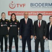 Bioderma ve Türkiye Voleybol Federasyonu Ana Sponsorluk İmza Töreni