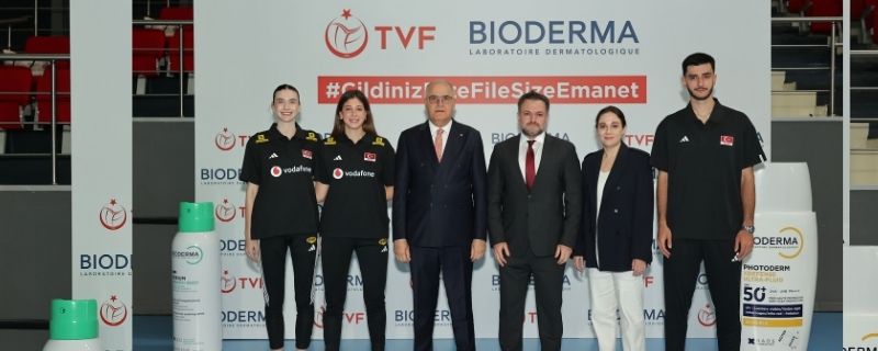 Bioderma ve Türkiye Voleybol Federasyonu Ana Sponsorluk İmza Töreni