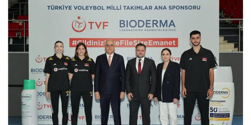 Bioderma ve Türkiye Voleybol Federasyonu Ana Sponsorluk İmza Töreni