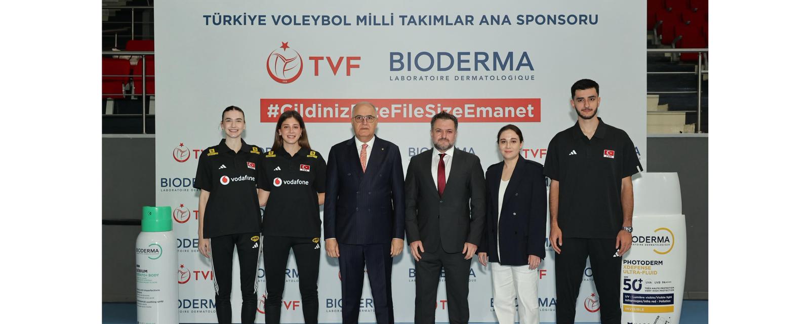 Bioderma ve Türkiye Voleybol Federasyonu Ana Sponsorluk İmza Töreni