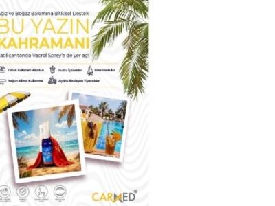 Vacrol Sprey ile Yazın Boğaz Ağrısına Çözüm - OTC Plus 1 Vacrol Sprey ile Yazın Boğaz Ağrısına Bitkisel Destek Carmed