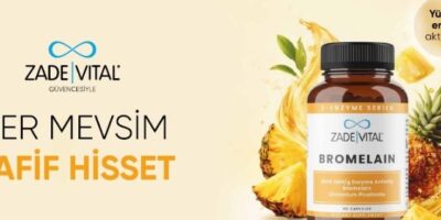 Yazın Neden Herkes Zade Vital Bromelain Kullanıyor? Ödem ve Sindirim Sırrı 7 Zade Vital Bromelain Ödem ve Sindirim Desteği Krom Pikolinat
