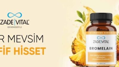 Yazın Neden Herkes Zade Vital Bromelain Kullanıyor? Ödem ve Sindirim Sırrı 14 Zade Vital Bromelain Ödem ve Sindirim Desteği Krom Pikolinat